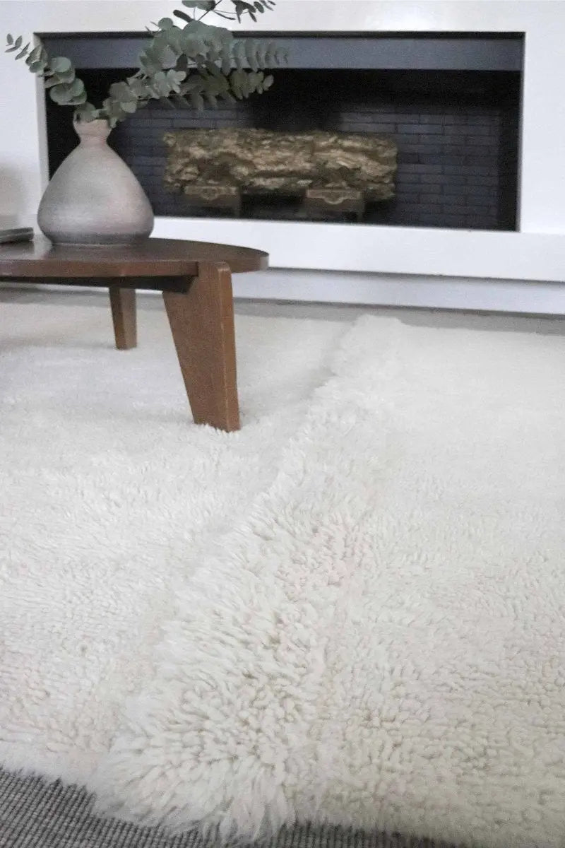 LORENA CANALS - Tapis Woolable Tundra - Sheep White 250 X 340 cm