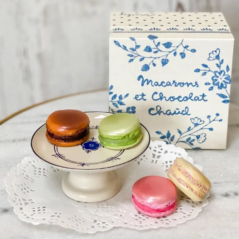 MAILEG - Boite Macarons Et Chocolat Chaud Pour Souris Maileg