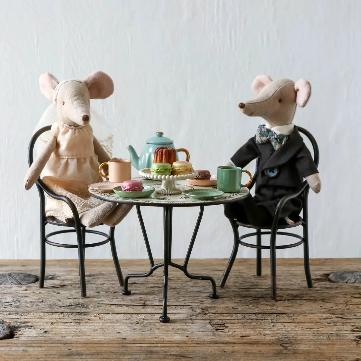 MAILEG - Ensemble De Table À Manger Avec 2 Chaises