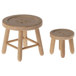 MAILEG - Ensemble Table Et Tabouret, Pour Souris Maileg