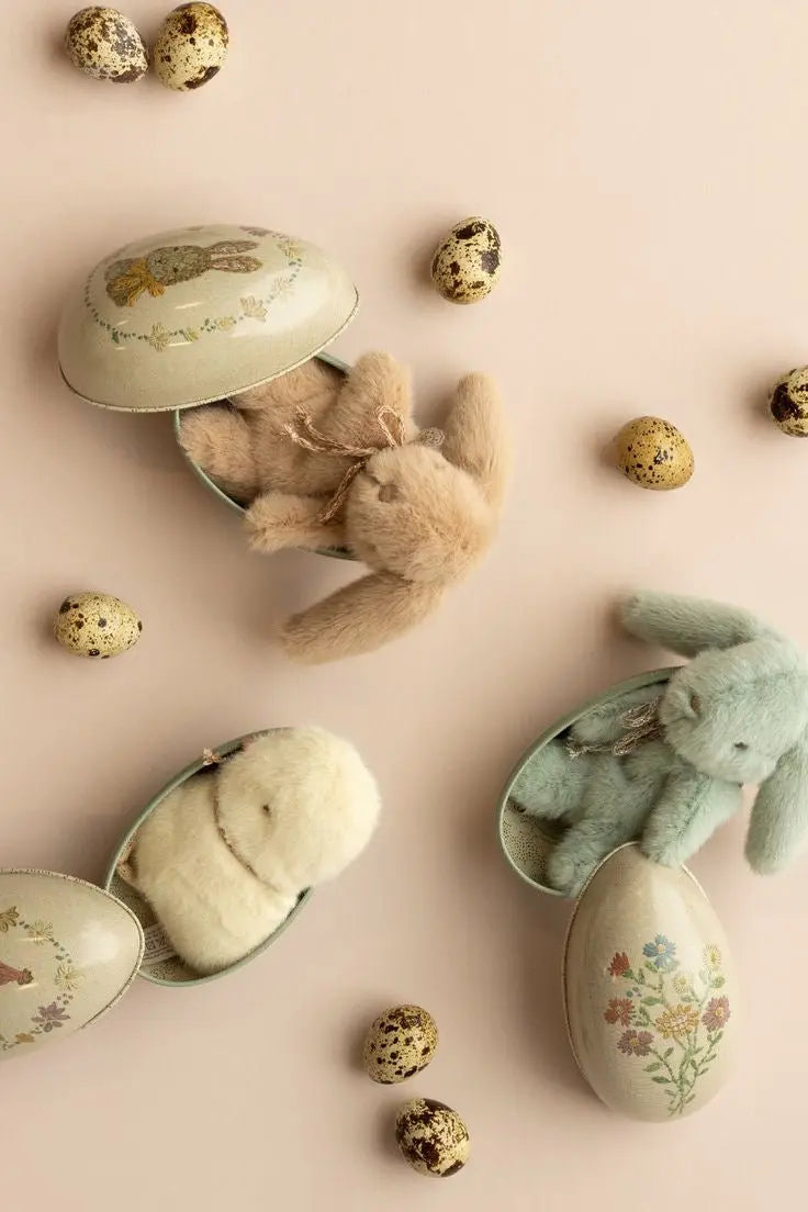 MAILEG - Peluche Lapin Bunny, Mini - Crème Pêche