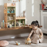 MAILEG - Poussette, Pour Bébé Souris - Corail