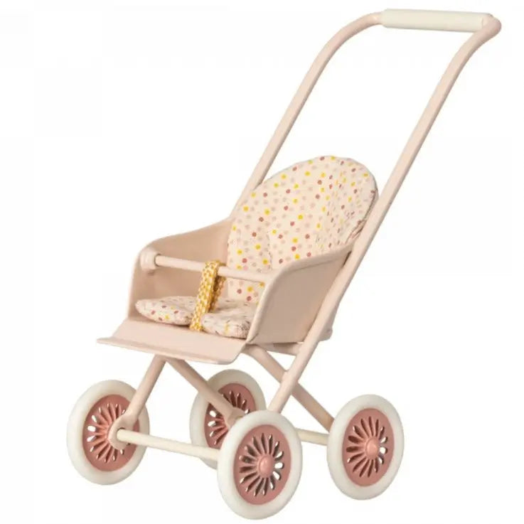 MAILEG - Poussette Pour Souris Bébé, Micro - Poudre