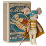 MAILEG - Souris Super Héros En Boîte D'allumettes