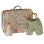 MAILEG - Tenue De Clown Et Sa Valisette, Petit Frère Souris Maileg