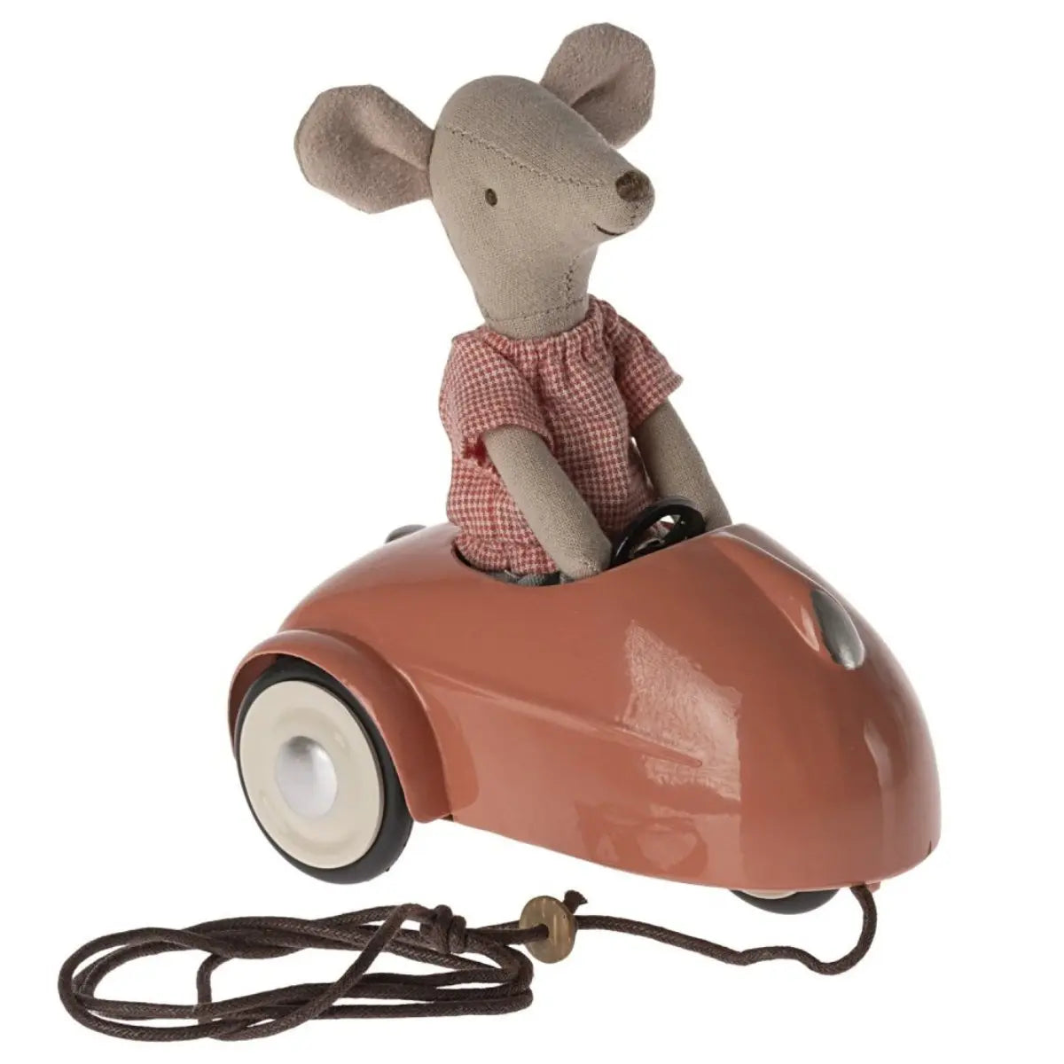 MAILEG - Voiture Souris - Corail