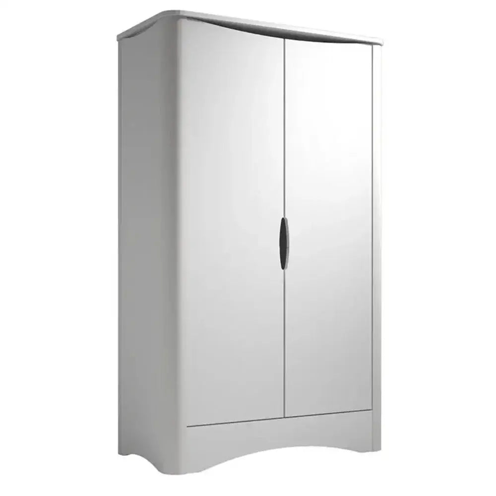 MATHY BY BOLS - Armoire 2 Portes FUSION Profiles Blanc