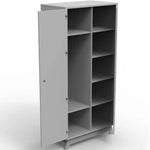 MATHY BY BOLS - Armoire 2 Portes MADAVIN (Coloris au Choix)