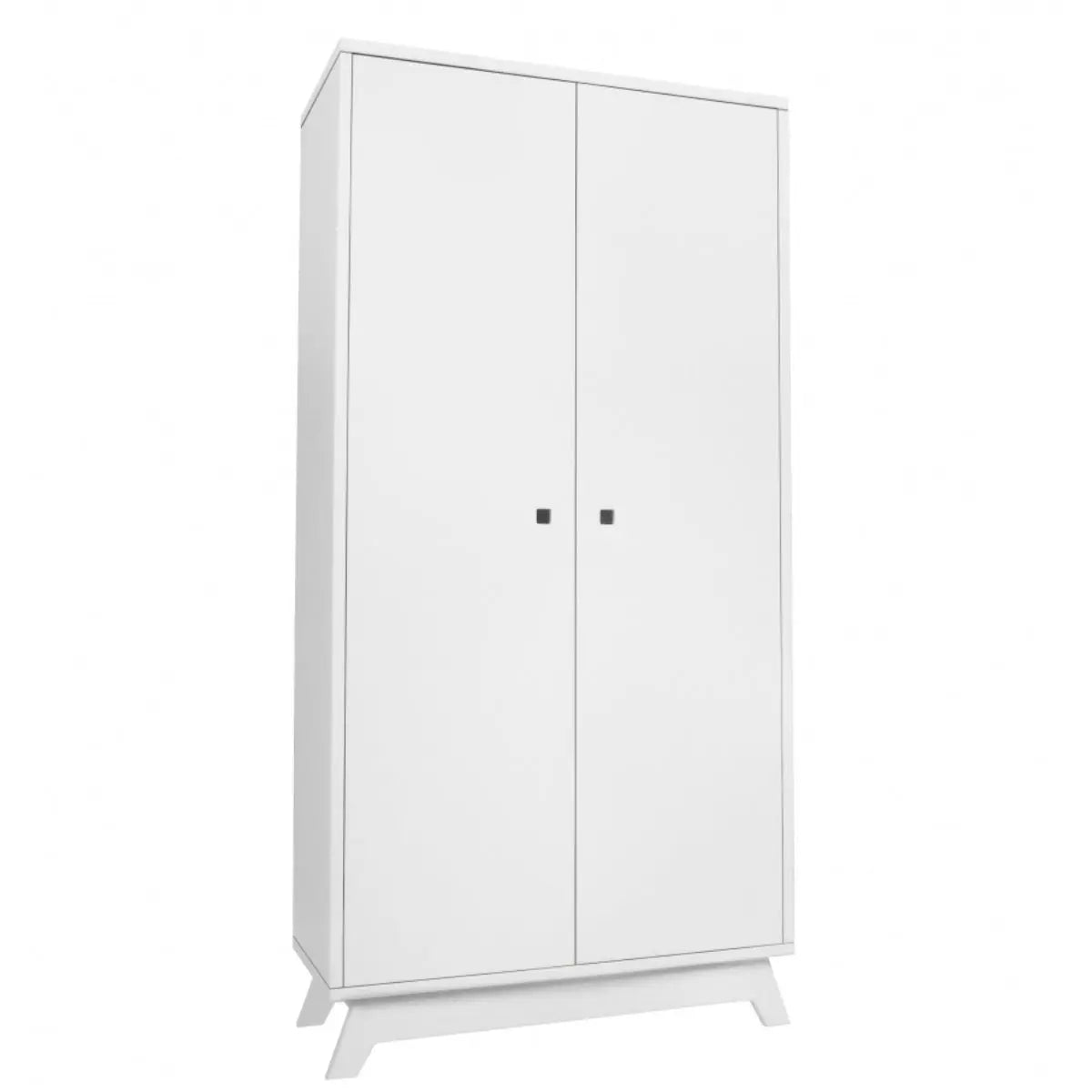 MATHY BY BOLS - Armoire 2 Portes MADAVIN (Coloris au Choix)