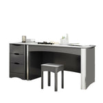 MATHY BY BOLS - Bureau 1 Tiroir FUSION Profiles Anodise