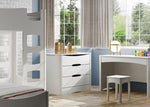 MATHY BY BOLS - Commode 3 Tiroirs FUSION Profiles Anodise