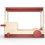 MATHY BY BOLS - Lit Baldaquin Montessori DISCOVERY avec Tiroir (Coloris au choix)