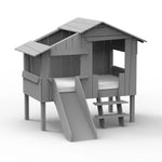 MATHY BY BOLS - Lit Cabane Mini Avec Toboggan 90x150 cm