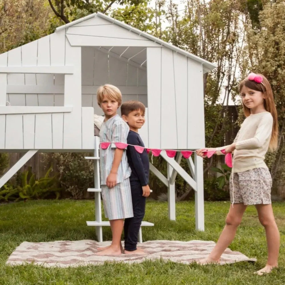 MATHY BY BOLS - Lit Cabane Simple 90 X 190 Cm (MDF+SAPIN)