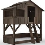 MATHY BY BOLS - Lit Cabane Superposé 90 X 190 Cm
