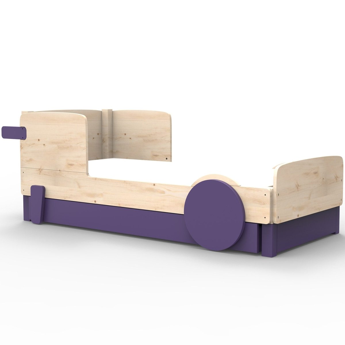 MATHY BY BOLS - Lit Simple & Tiroir - Lit DISCOVERY 90 X 190 Cm