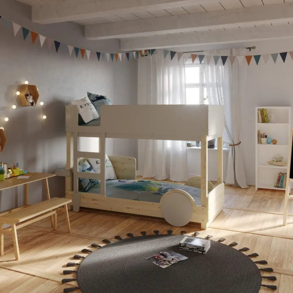 MATHY BY BOLS - Lit Superposé DISCOVERY 90 X 190 Cm (Coloris au Choix)