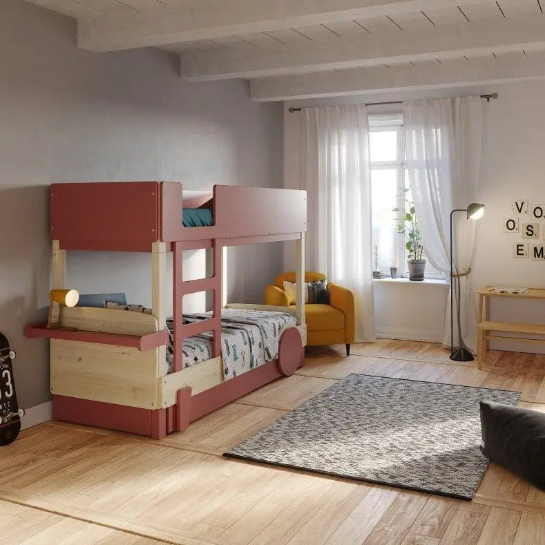 MATHY BY BOLS - Lit Superposé DISCOVERY Avec Tiroir Lit (Coloris au Choix)