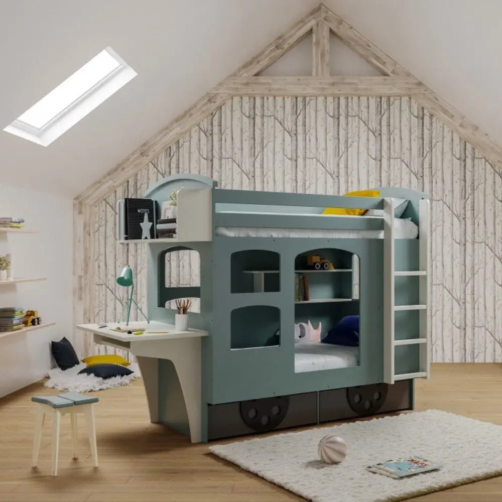 MATHY BY BOLS - Lit WAGON 90x190 cm