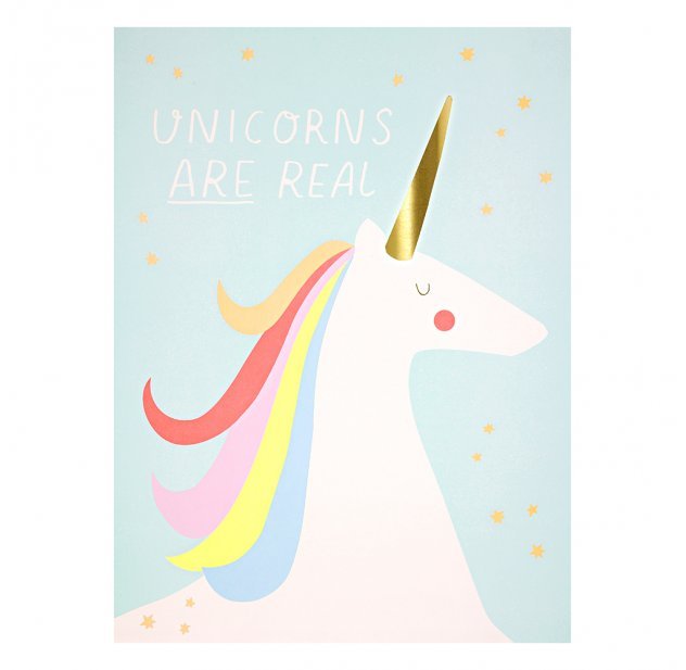 Meri Meri - Unicorn Coloring Posters
