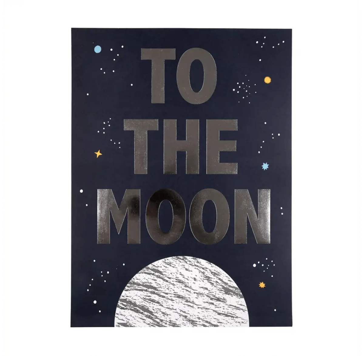 MERI MERI - 2 Affiches Spatiales - Bleu Nuit