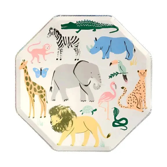 MERI MERI - Assiettes Animaux Du Safari