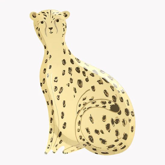 MERI MERI-Assiettes Safari Cheetah-Les Petits