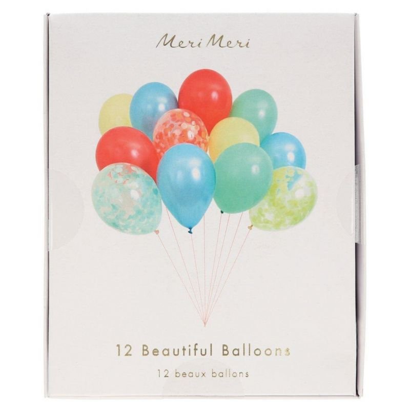 MERI MERI-Ballons Beautiful Multi - Lot De 12-Les Petits