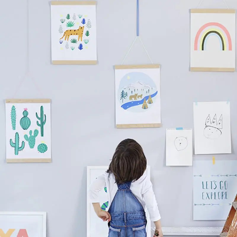 MERI MERI - Cadre Photo Magnétique En Bois