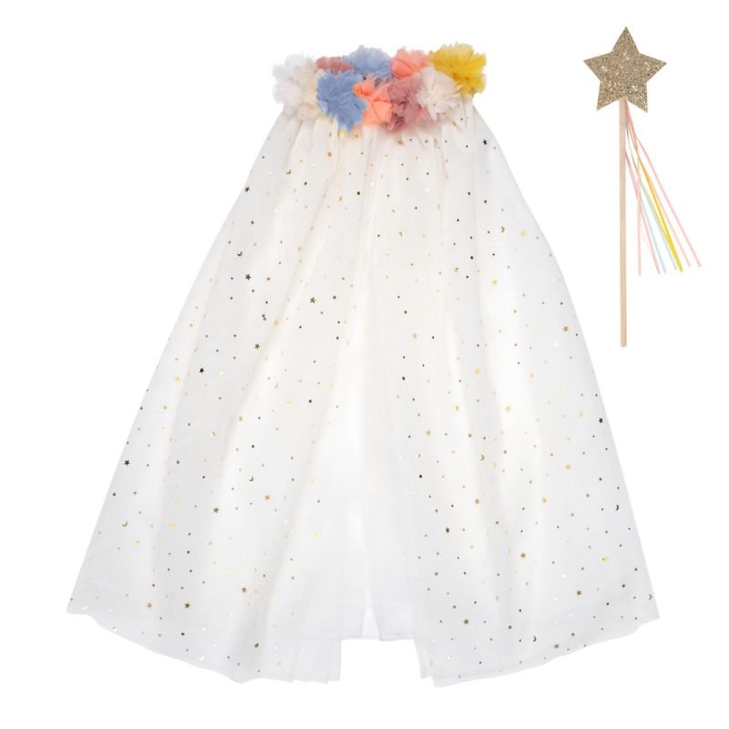 MERI MERI - Cape Avec Col Pom Pom