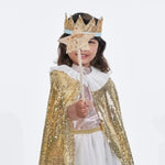 MERI MERI - Cape Et Baguette En Or Scintillant