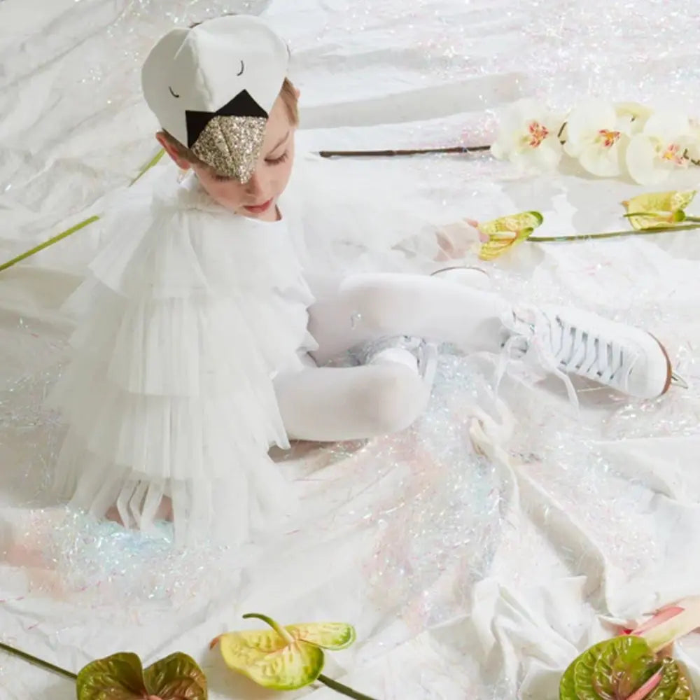MERI MERI - Cape Et Chapeau Déguisement De Cygne