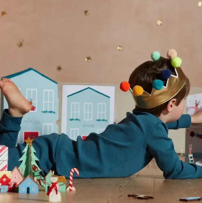 MERI MERI - Couronne À Pompon Or