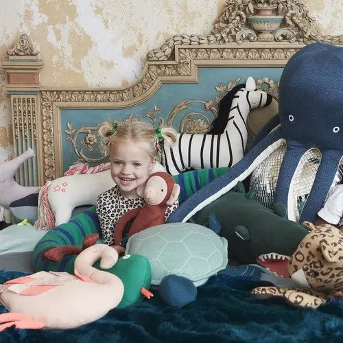 MERI MERI - Grande Peluche Louie la Tortue de Mer