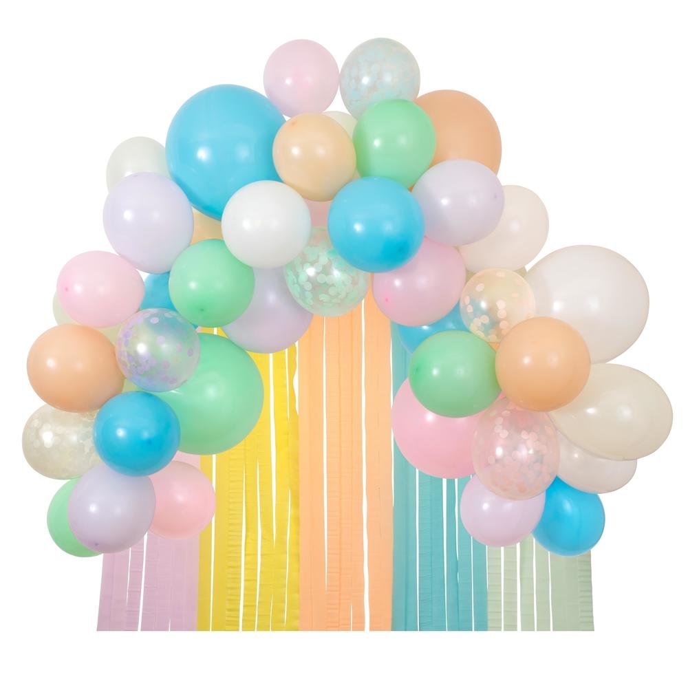 MERI MERI  Ghirlanda di palloncini arcobaleno pastello - Les Petits