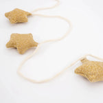 MERI MERI - Guirlande D'étoiles En Tricot Doré