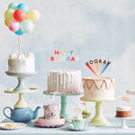 MERI MERI-Kit De Décoration De Gâteau Avec Ballons Arc-en-ciel-Les Petits