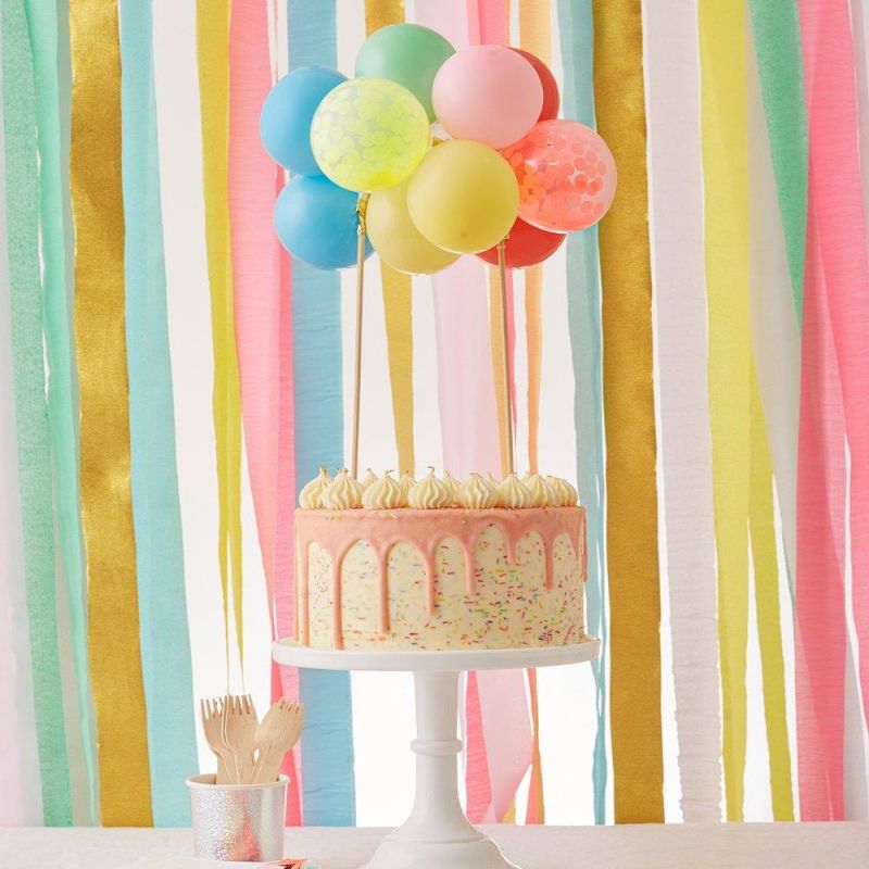 Décoration de gâteau arc-en-ciel pour gâteau de mariage ou d'anniversaire  Motif arc-en-ciel