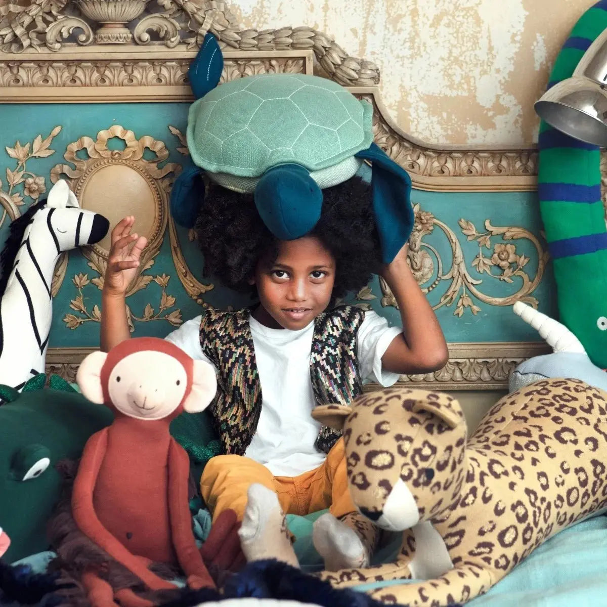 MERI MERI - Peluche Baboo le Singe Géant