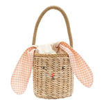MERI MERI - Sac Panier En Paille Tressée Lapin
