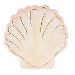 MERI MERI - Serviettes De Table En Forme De Palourde Aquarellée