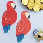 MERI MERI - Serviettes De Table Perroquet Pirate
