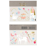 MERI MERI - Set De 2 Grandes Planches Tattoos Princesses Magiques