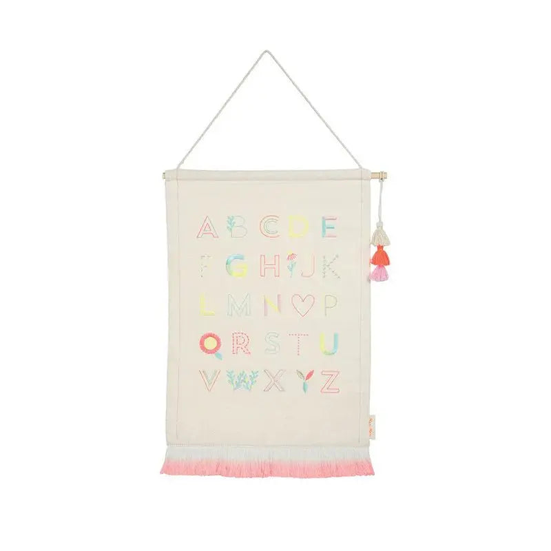 MERI MERI - Tenture Murale En Forme D'alphabet Rose