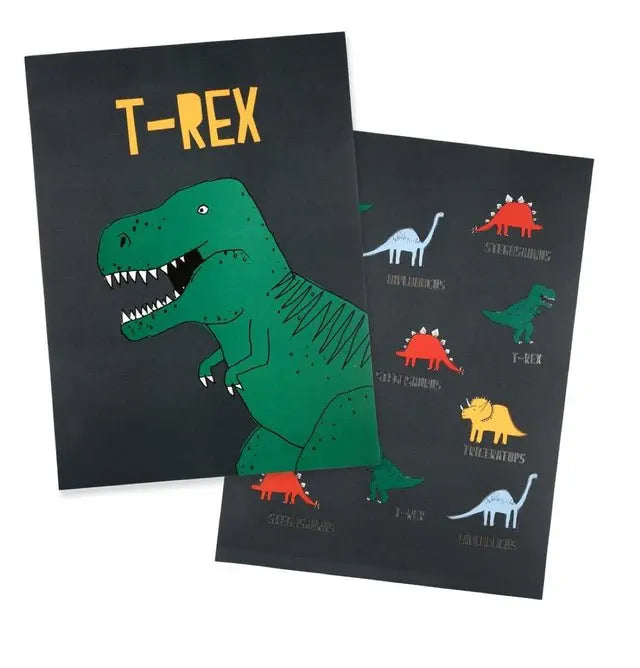 MERI MERI - Tirages D'art Sur Les Dinosaures - Lot De 2