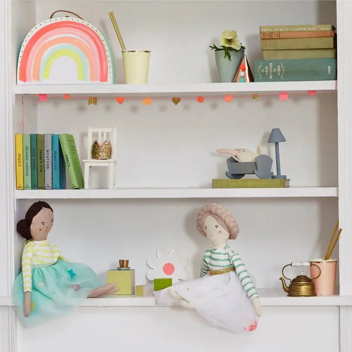 MERI MERI - Valise Arc - en - ciel - Set De 2