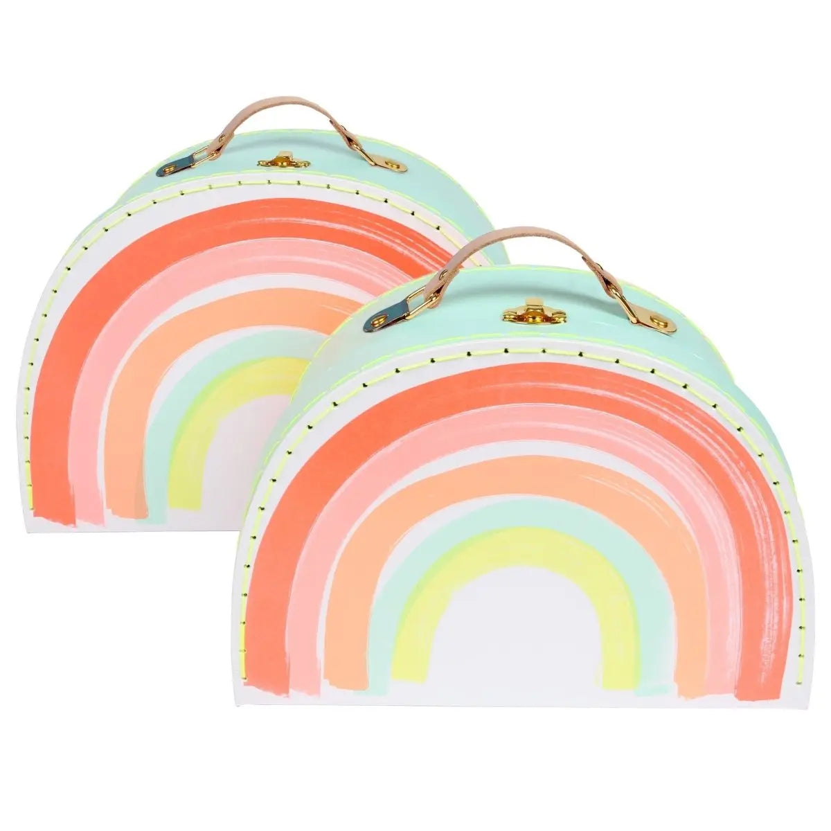 MERI MERI - Valise Arc - en - ciel - Set De 2