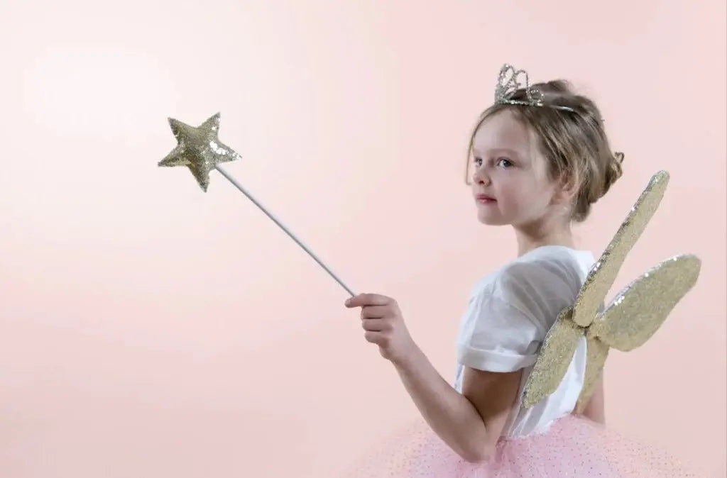 MIMI & LULA - Ailes De Fée En Paillettes Scintillantes - Or