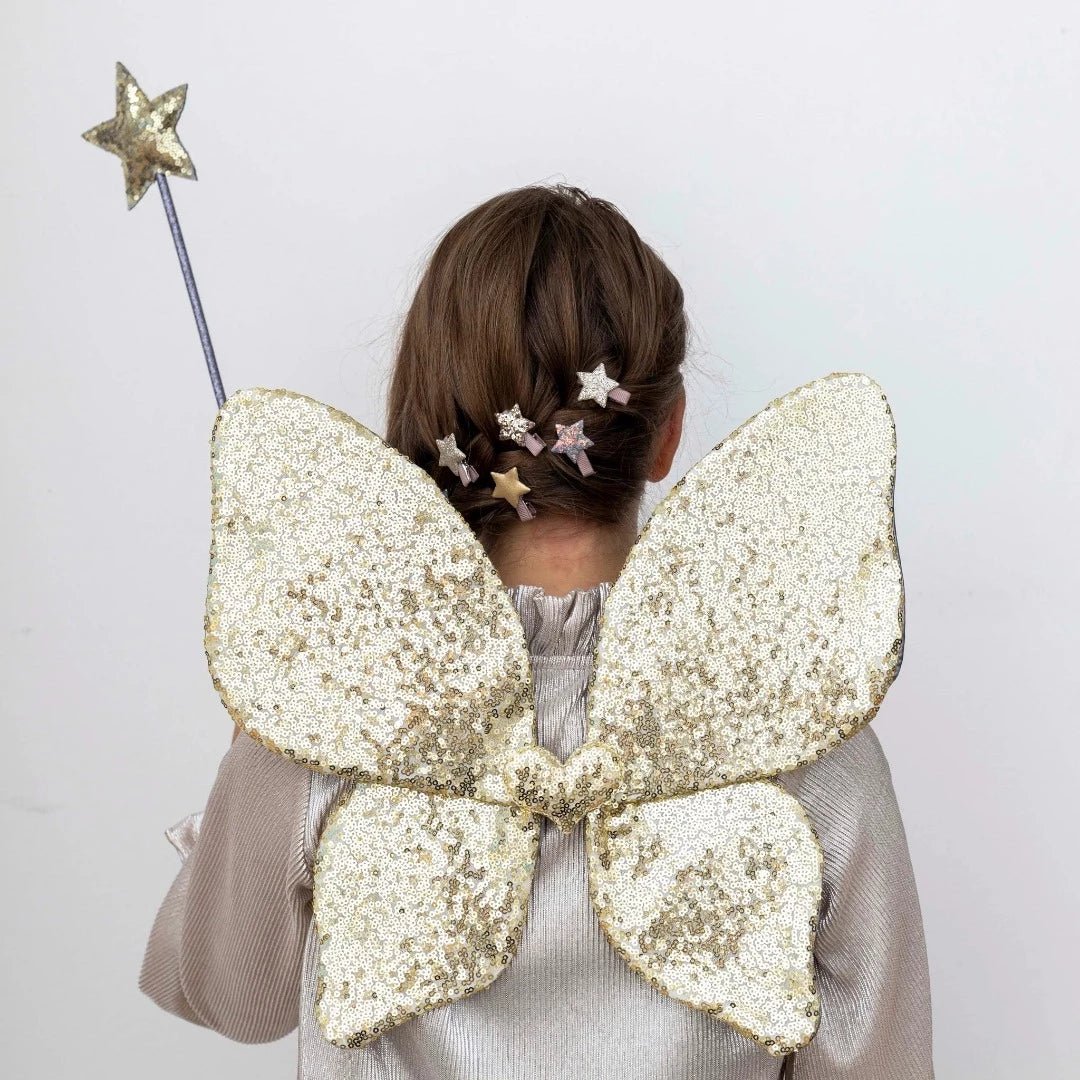 2 Pcs Ailes De Tout-petit Accessoire Costume Fée Pour Filles 2 Pcs Ailes De Tout-petit Accessoire Costume Fée Pour Filles