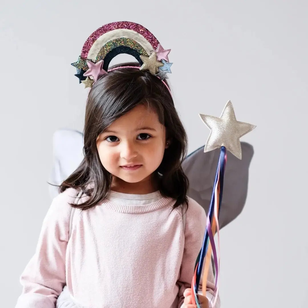 MIMI & LULA - Baguette Ruban Arc - en - ciel